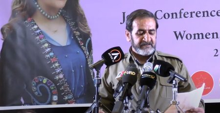 وتەی هاورێ بێهروز مەلکشا لە کۆنفرانسی هاوبەشی حەوت حێزبی رۆژهەڵاتی کوردستان