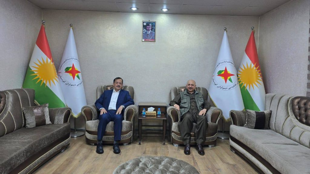 دیداری نێوان کۆمەڵه و یەکێتیی نەتەوەیی دیموکراتی کوردستان